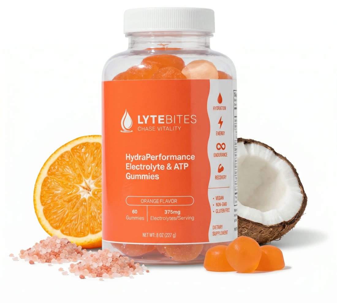 LyteBites Electrolyte and ATP Gummies bottle